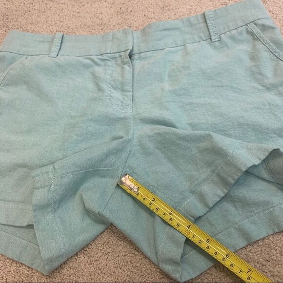 J. Crew light blue chino broken in shorts Sz 10 - Picture 7 of 9